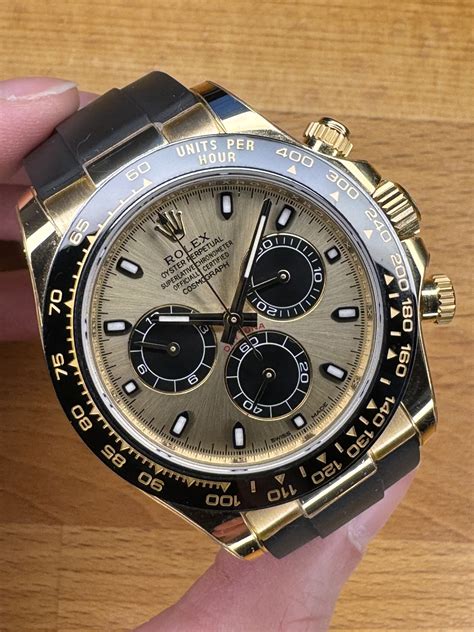 rolex yellow gold daytona oysterflex|daytona oysterflex pikachu.